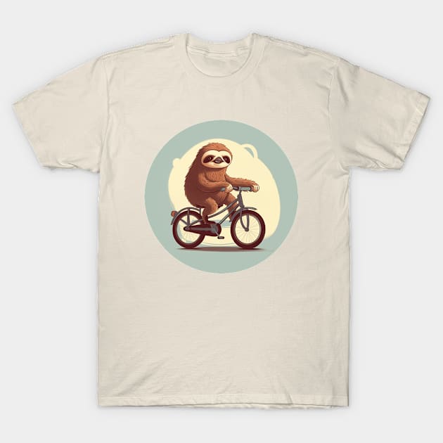 Be Free Little Sloth! T-Shirt by SquiggleDot